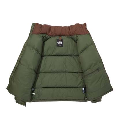 THE NORTH FACE 1996 Retro Nuptse Jacket Asia Sizing 'Green Dark Khaki' NJ1DQ75G - NJ1DQ75G-3-Photoroom