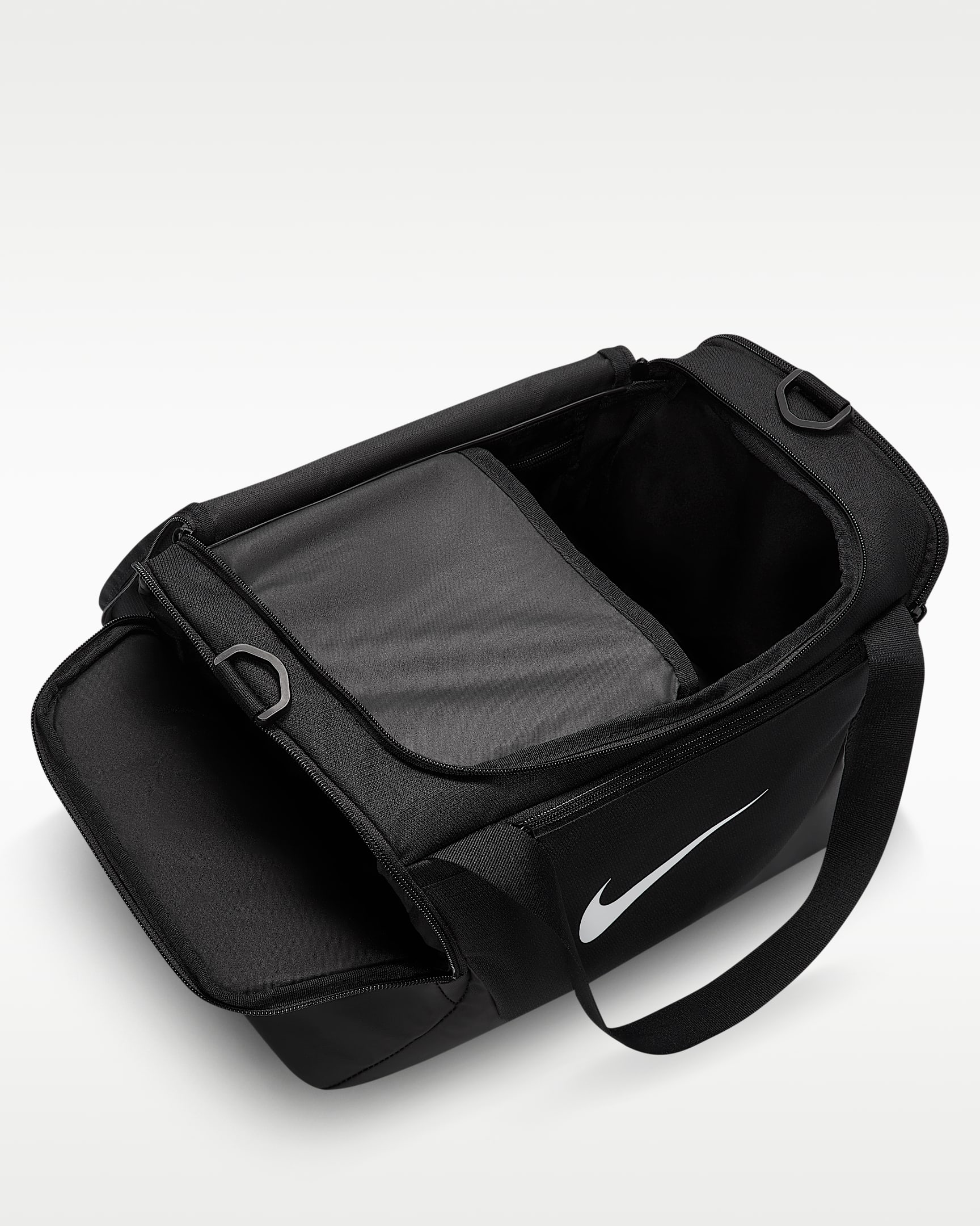 나이키 브라질리아 트레이닝 더플백(엑스트라 스몰, 24L) - 블랙/블랙/화이트