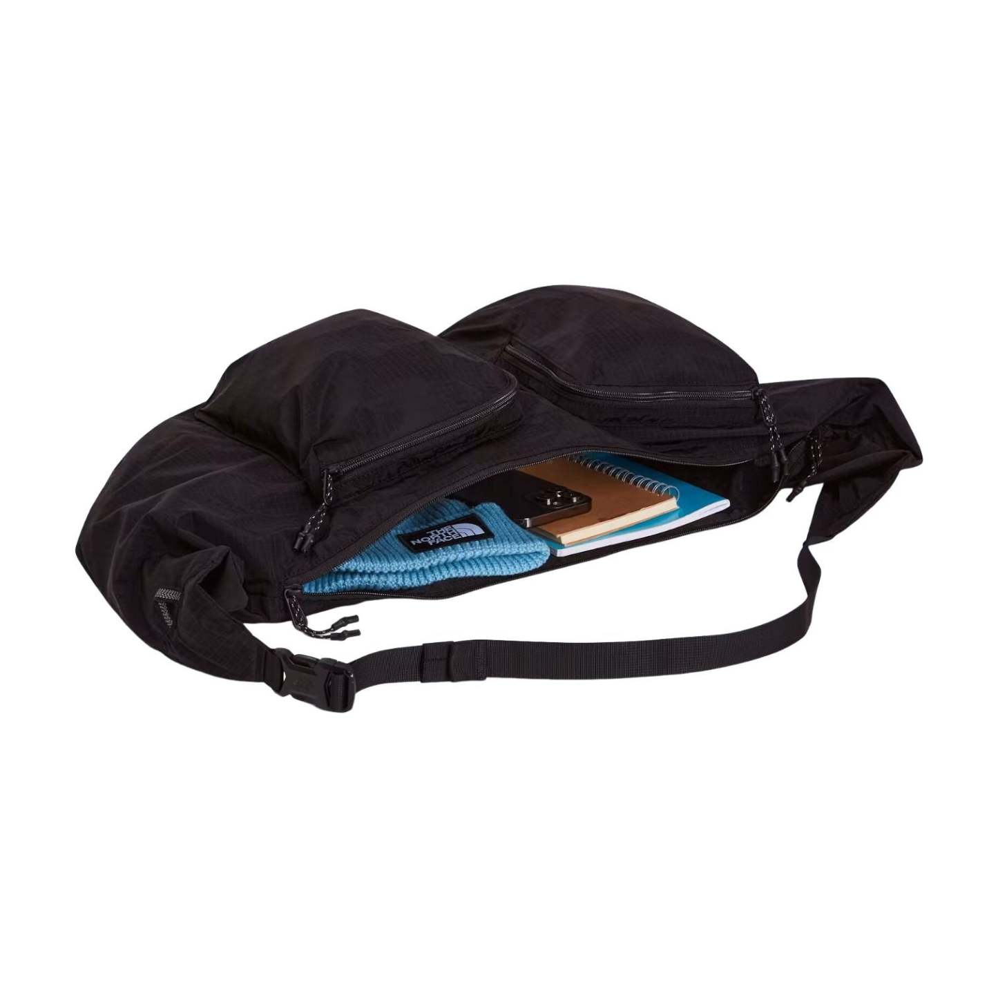 THE NORTH FACE Never Stop Utility Sling Bag 'TNF Black' NF0A8JCAJK3 - Never-Stop-Utility-Sling-Bag-TNF-ALT4_converted