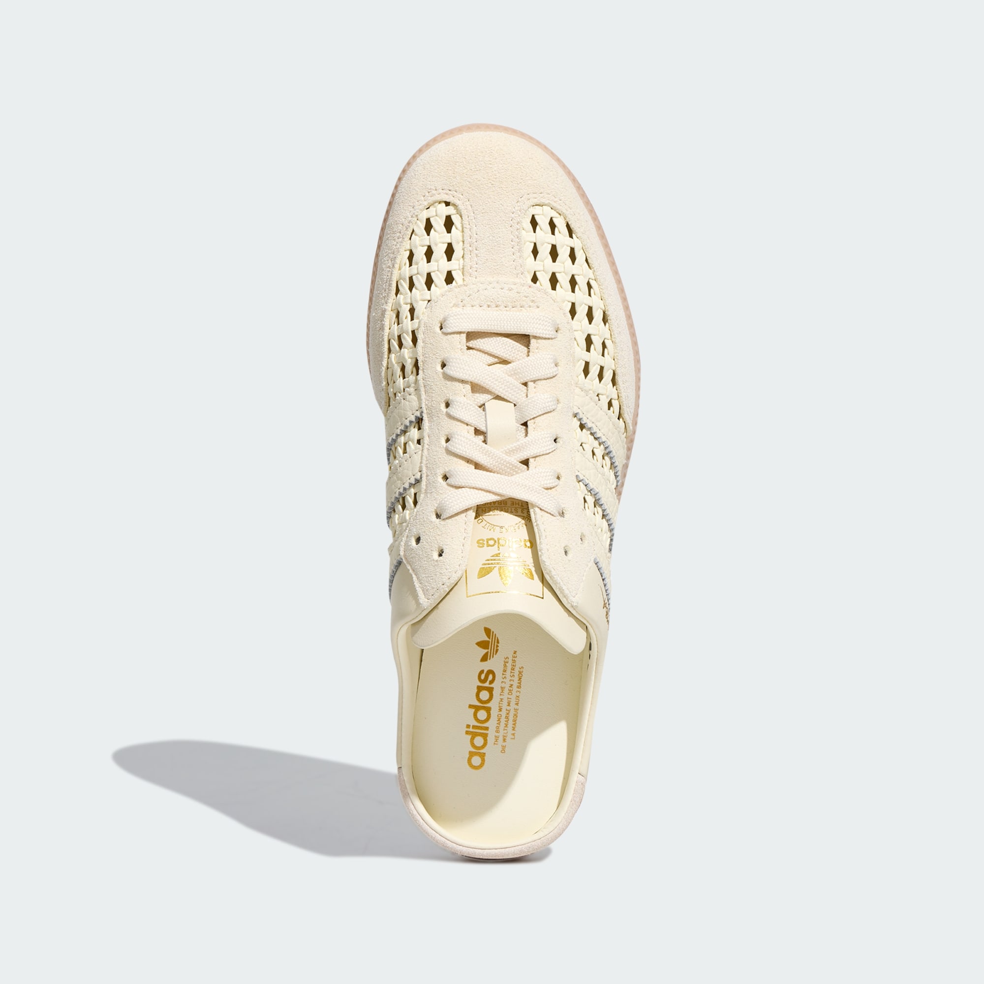 삼바 OG 뮬 - Cream White / Cream White / Gold Metallic