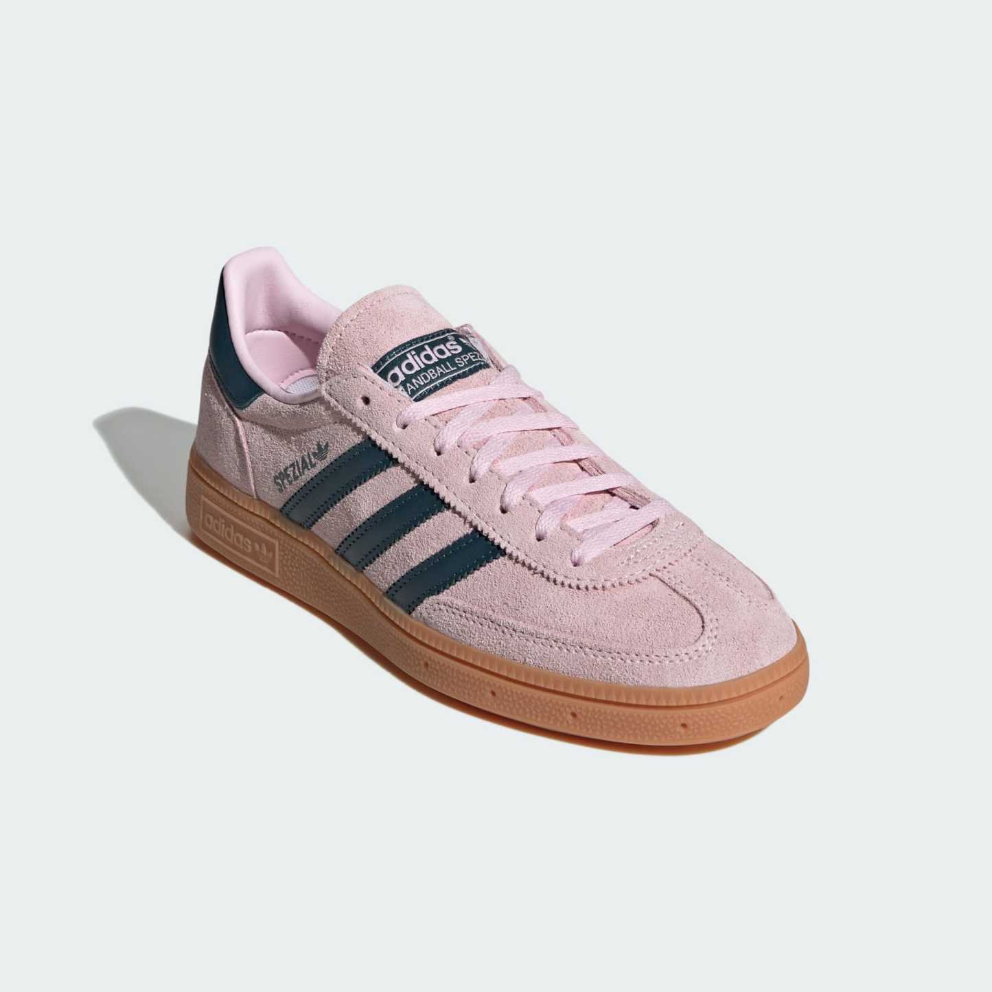 핸드볼 스페지알 - Clear Pink / Arctic Night / Gum - IF6561 - Front Lateral Top View