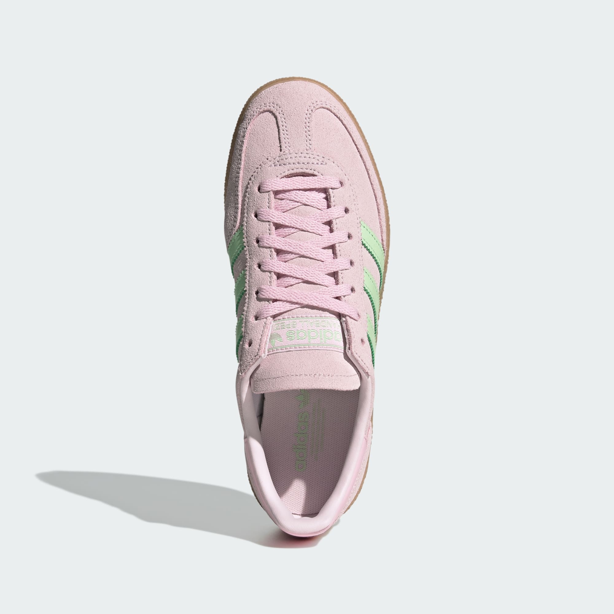 핸드볼 스페지알 W - Almost Pink / Semi Green Spark / Clear Pink - JR3640 - Top Portrait View