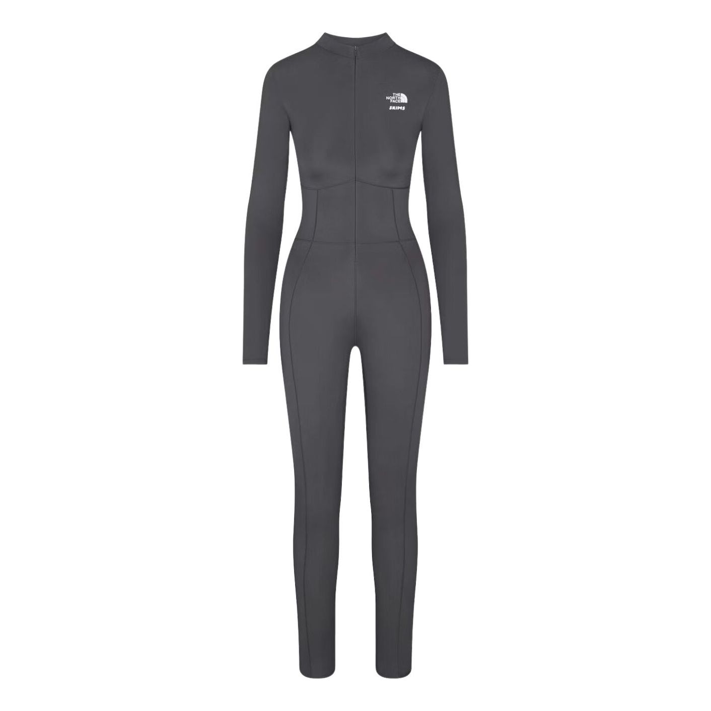 (WMNS) The North Face x SKIMS FW25 Refina BodySuit 'Gunmetal' NF0A8EDS-T8L - SKIMS-LOUNGEWEAR-A8EDS-GUN_converted-square