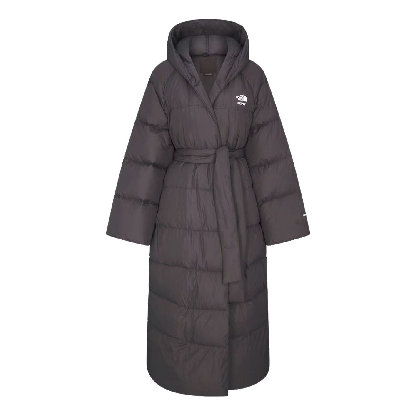 (WMNS) The North Face x SKIMS FW25 Nuptse Wrap Parka 'Phoenix' NF0A8JJB-T7X - SKIMS-LOUNGEWEAR-A8JJB-PHO-1_converted