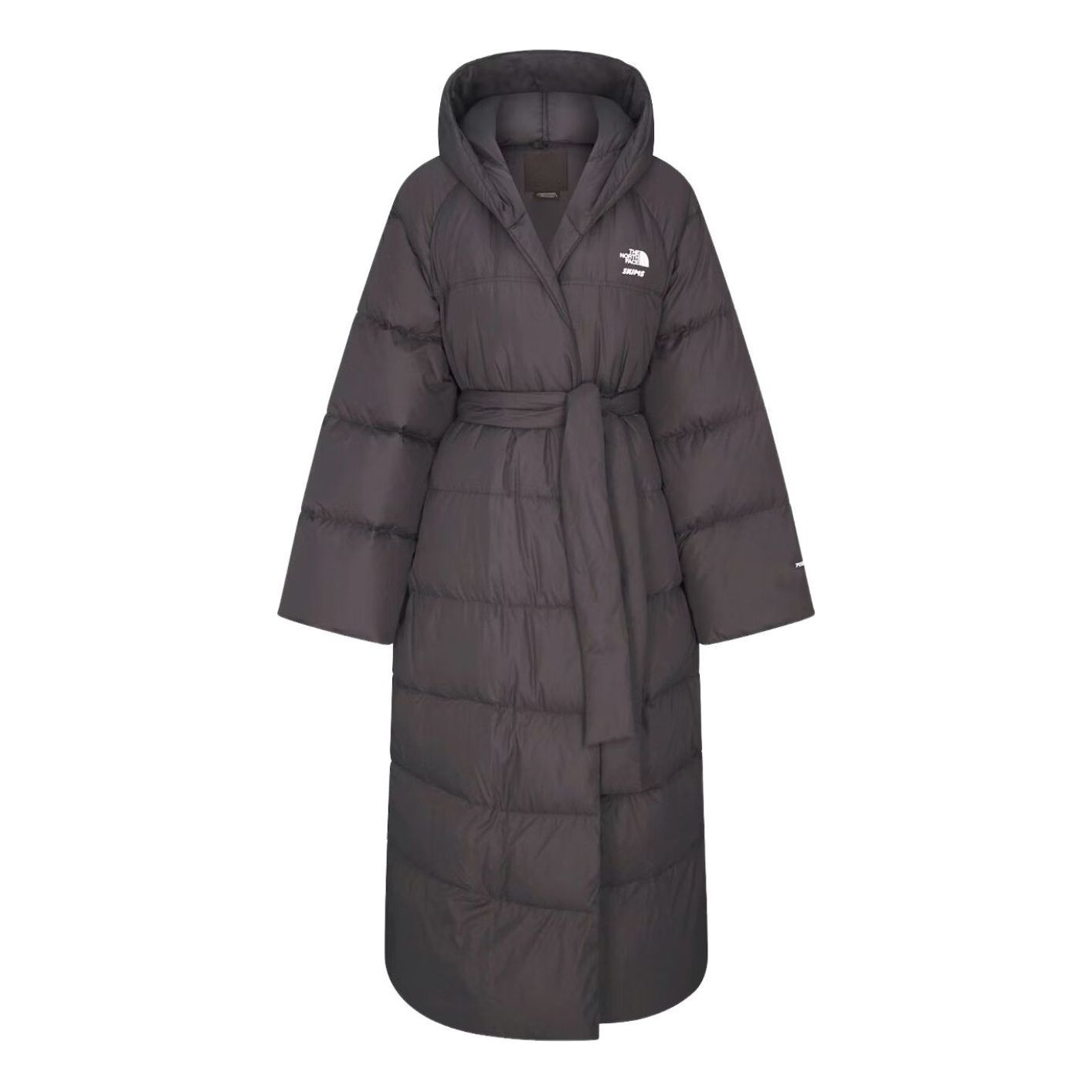 (WMNS) The North Face x SKIMS FW25 Nuptse Wrap Parka 'Phoenix' NF0A8JJB-T7X - SKIMS-LOUNGEWEAR-A8JJB-PHO-1_converted