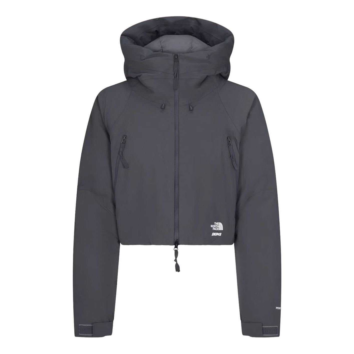 (WMNS) The North Face x SKIMS FW25 Insulated Shell Jacket 'Gunmetal' NF0A8JJP-T8L - SKIMS-LOUNGEWEAR-A8JJP-GUN-FLT_converted-square