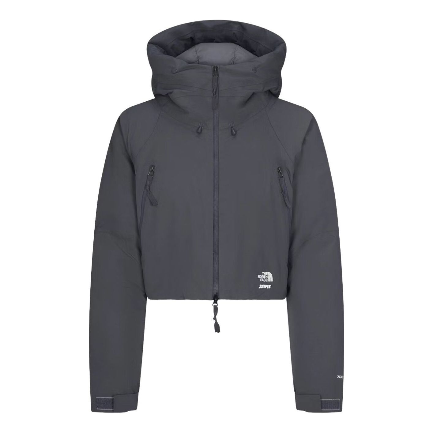 (WMNS) The North Face x SKIMS FW25 Insulated Shell Jacket 'Gunmetal' NF0A8JJP-T8L - SKIMS-LOUNGEWEAR-A8JJP-GUN-FLT_converted-square