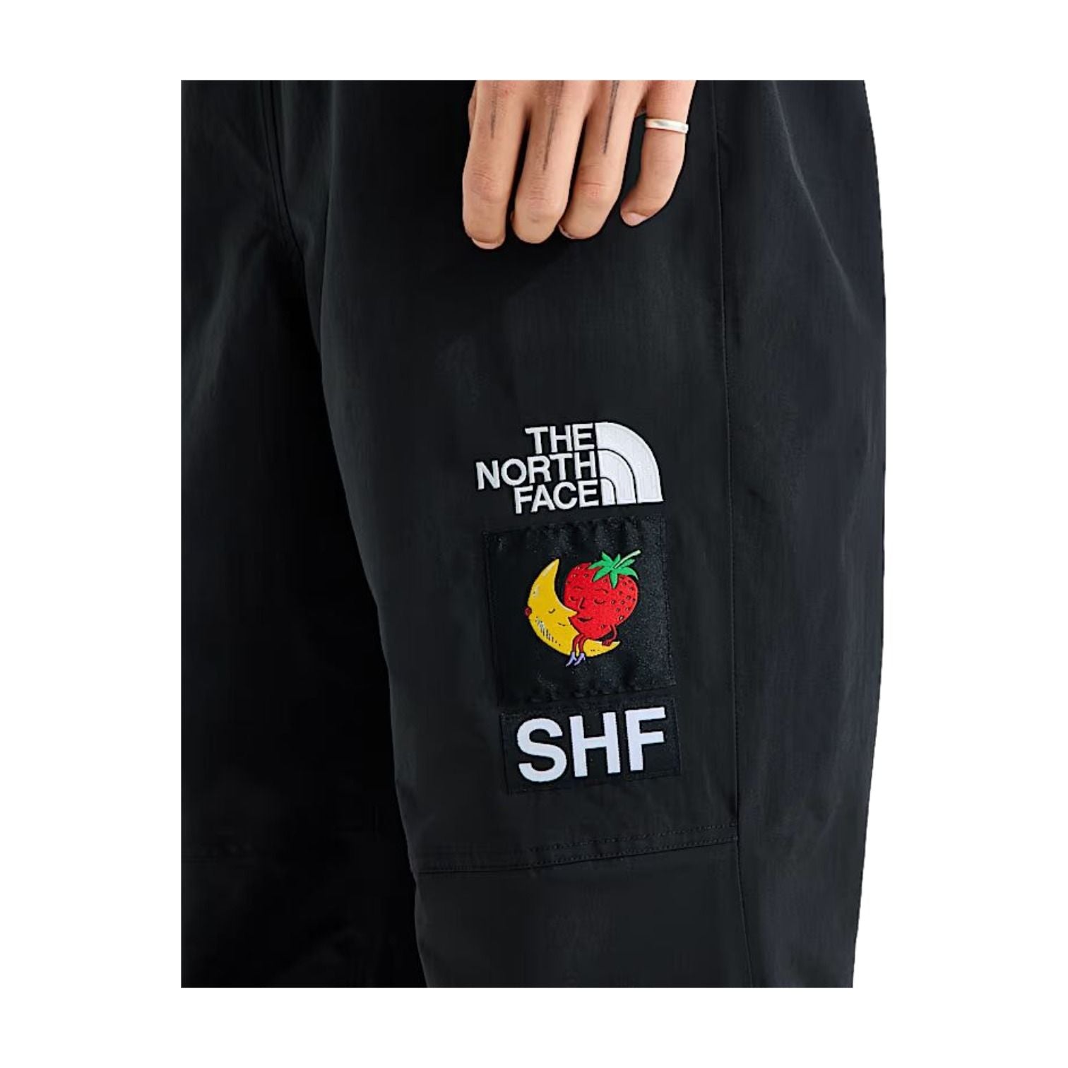 THE NORTH FACE x Sky High Farm Goods Mountain Pants 'Black' NF0A8HHMJK3 - TNF-x-Sky-High-Farm-Goods-Mountain-Pants-TNF-MODELCLOSE4_converted