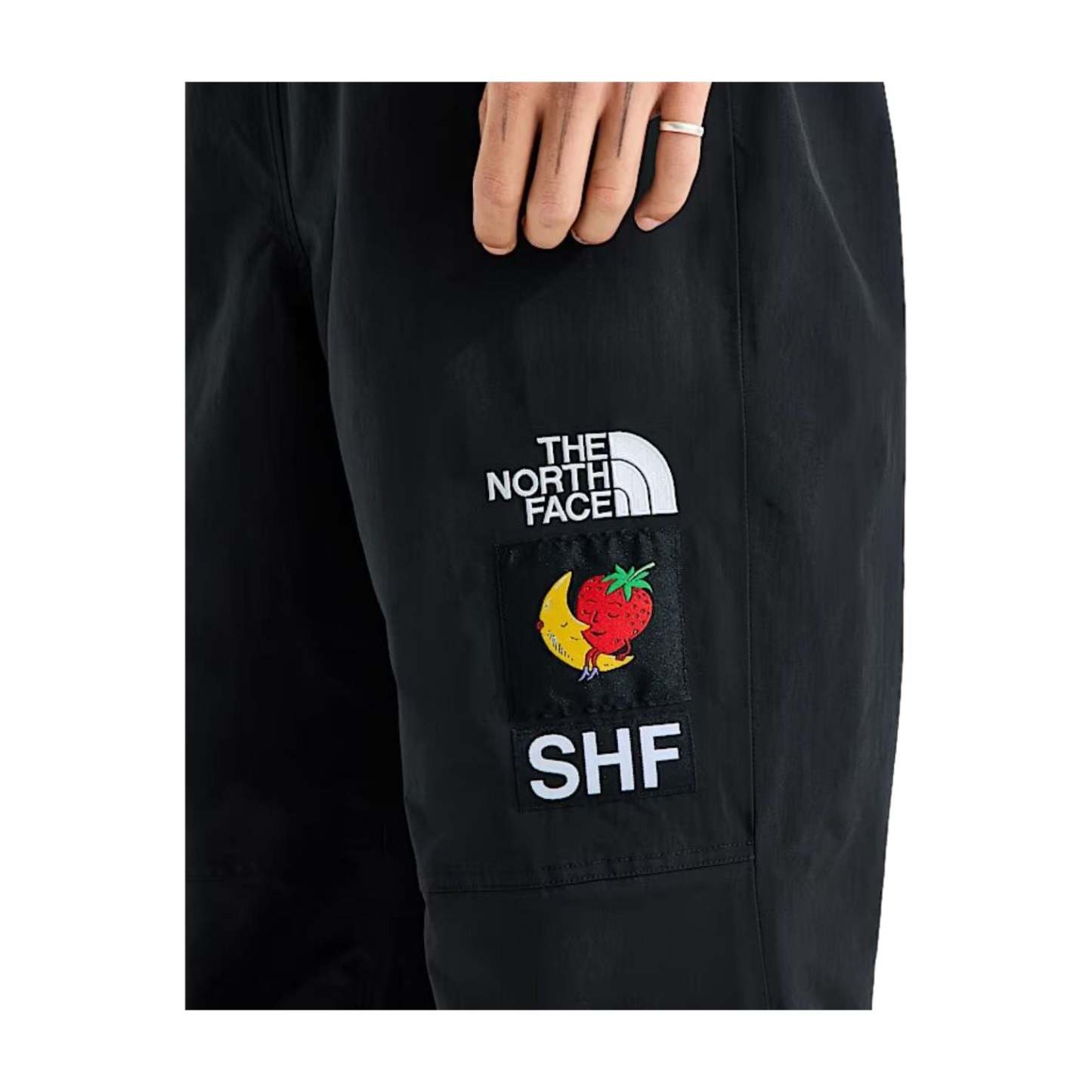 THE NORTH FACE x Sky High Farm Goods Mountain Pants 'Black' NF0A8HHMJK3 - TNF-x-Sky-High-Farm-Goods-Mountain-Pants-TNF-MODELCLOSE4_converted