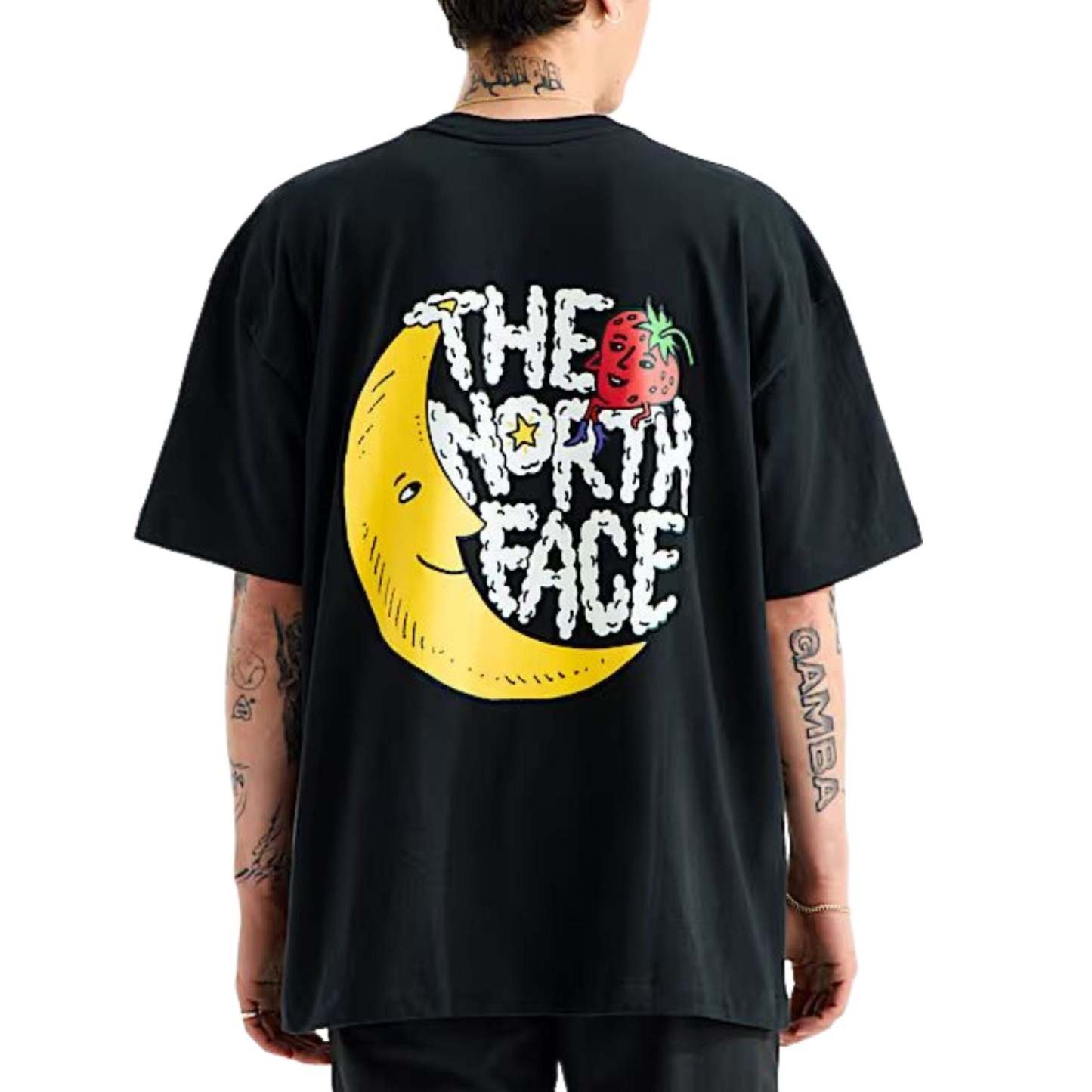 THE NORTH FACE x Sky High Farm Goods T-Shirt 'Black' NF0A8HHPJK3 - TNF-x-Sky-High-Farm-Goods-Tee-TNF-TNF-Black-BACK_converted