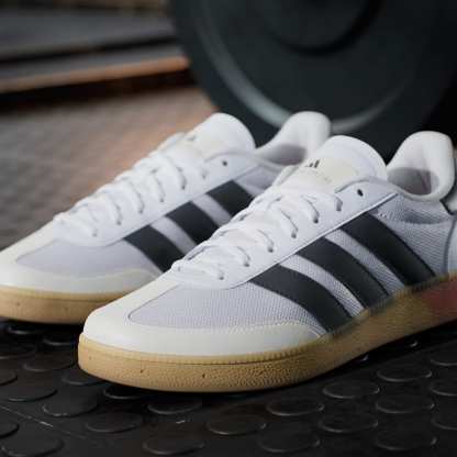 Training Spezial 트레이닝화 - Cloud White / Core Black / Lucid Red - JP7392 - HeroMrktng View 9