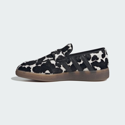 핸드볼 스페지알 로퍼 - White Black / Core Black / Gold Metallic - KK0921 - Side Medial Center View