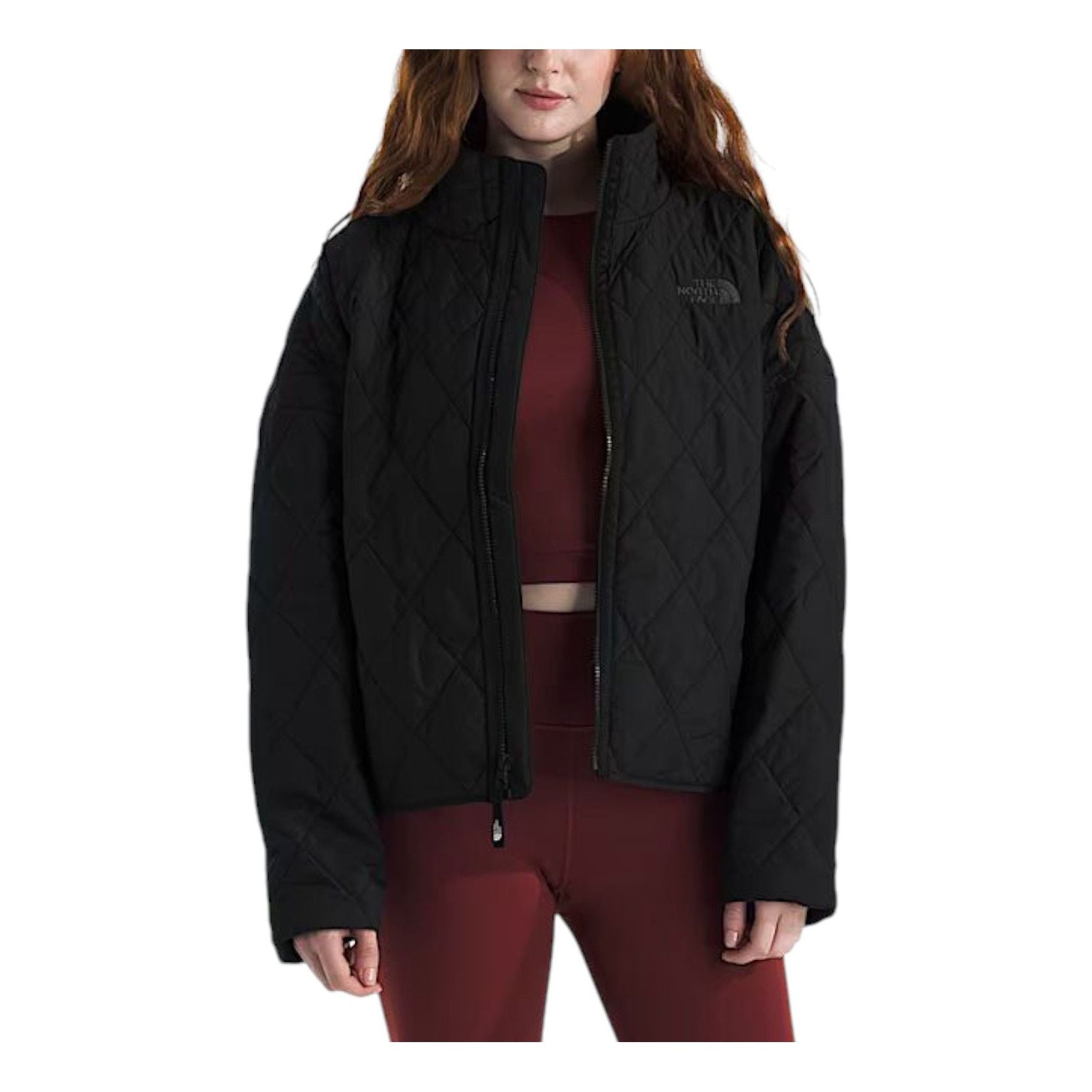 (WMNS) THE NORTH FACE Diamond Peak Insulated Jacket 'TNF Black' NF0A8DPJJK3 - Womens-Diamond-Peak-Insulated-Jacket_converted