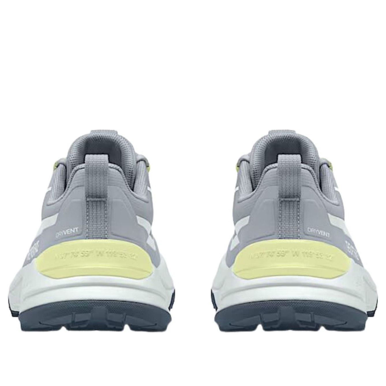(WMNS) The North Face Fastpack Waterproof 'Frost Grey Lemon Mist' NF0A8G5JL0F - Womens-Fastpack-Waterproof-Shoes-TNF-BACK_converted