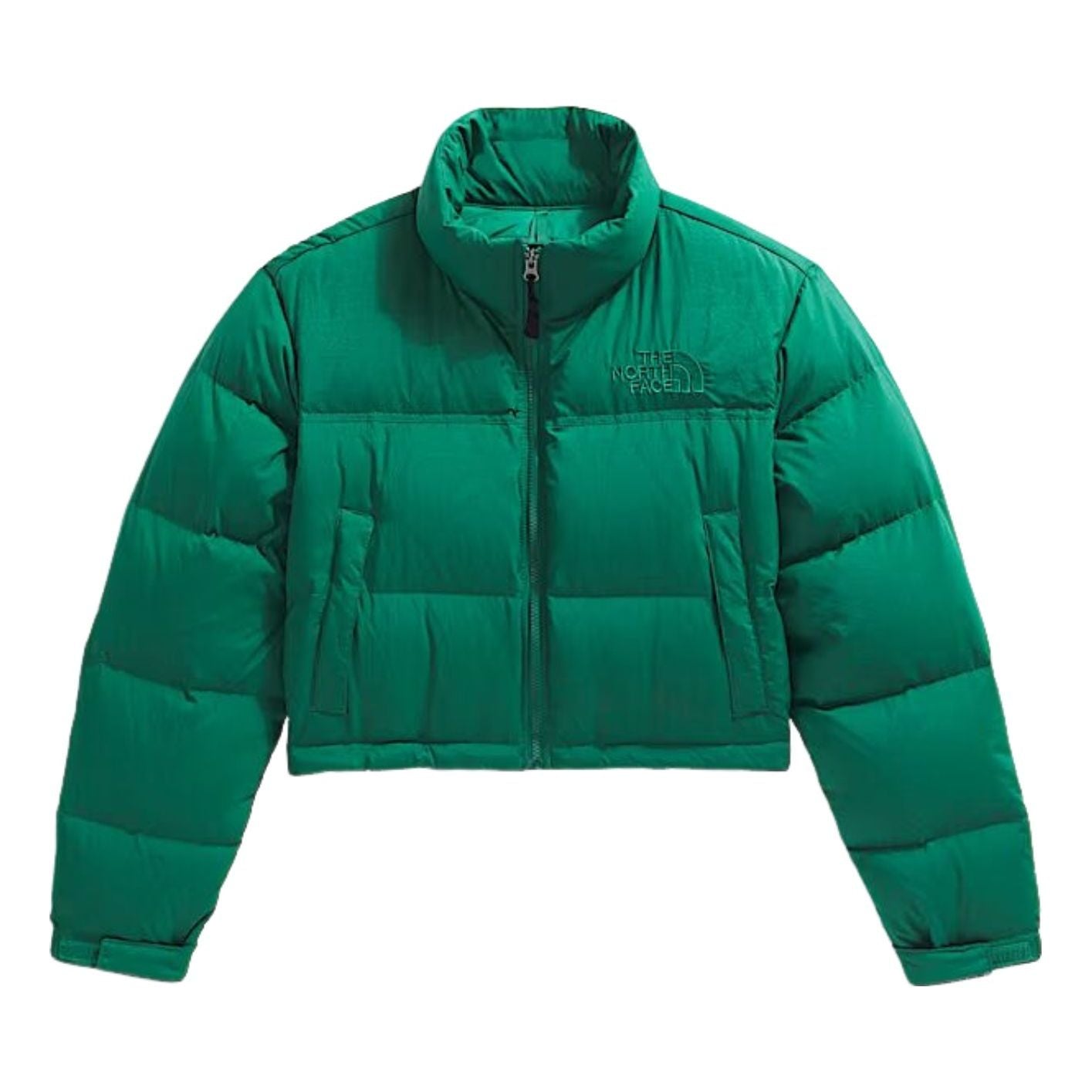 (WMNS) WMNS The North Face Nuptse Short DTM Jacket 'Evergreen' NF0A8EFENL1 - Womens-Nuptse-Short-DTM-Jacket_converted-square