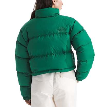 (WMNS) WMNS The North Face Nuptse Short DTM Jacket 'Evergreen' NF0A8EFENL1 - Womens-Nuptse-Short-DTM-Jacket1_converted