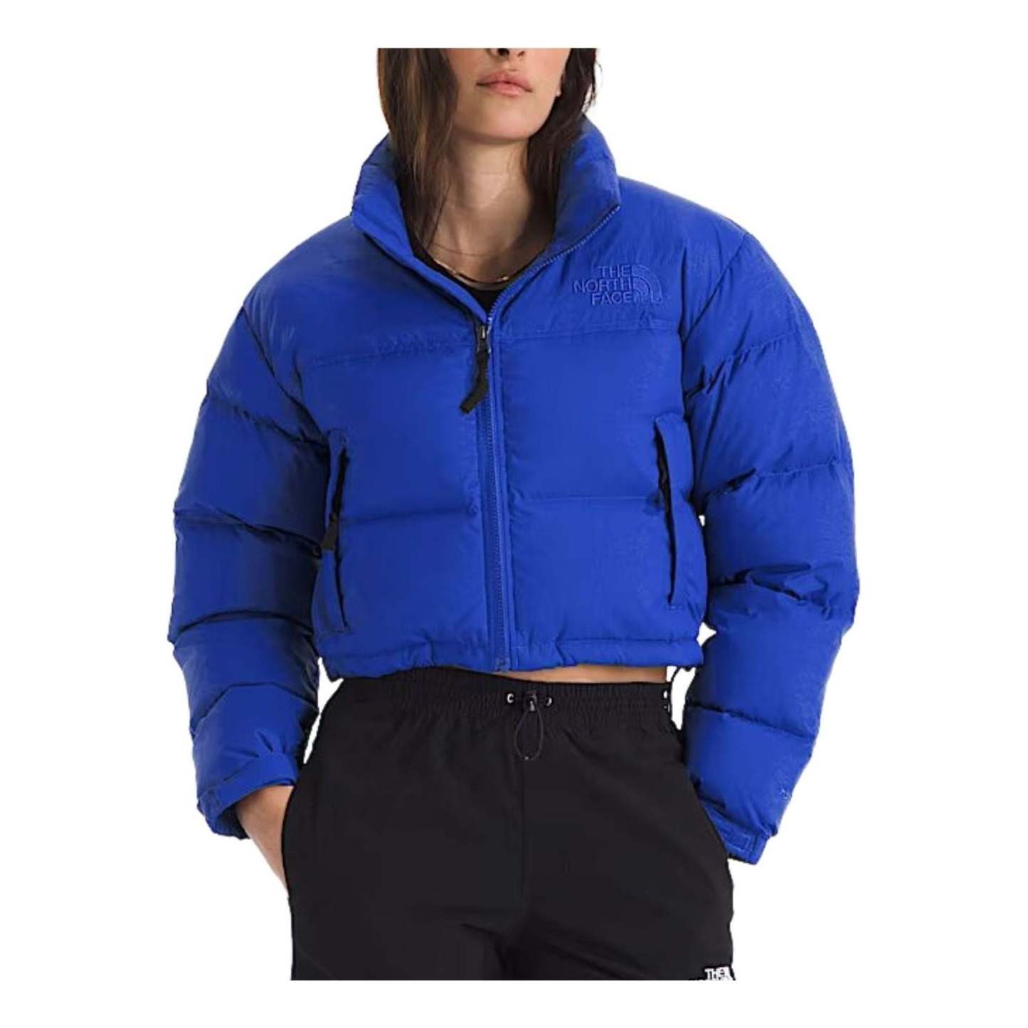(WMNS) WMNS The North Face Nuptse Short DTM Jacket 'TNF Blue' NF0A8EFECZ6 - Womens-Nuptse-Short-DTM-Jacket3_converted-square