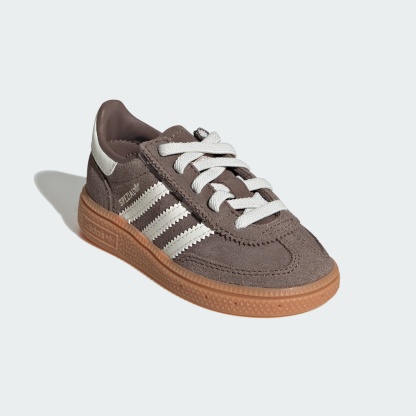 핸드볼 스페지알 컴포트 클로저 EL - Earth Strata / Off White / Gum - KI3944 - Front Lateral Top View