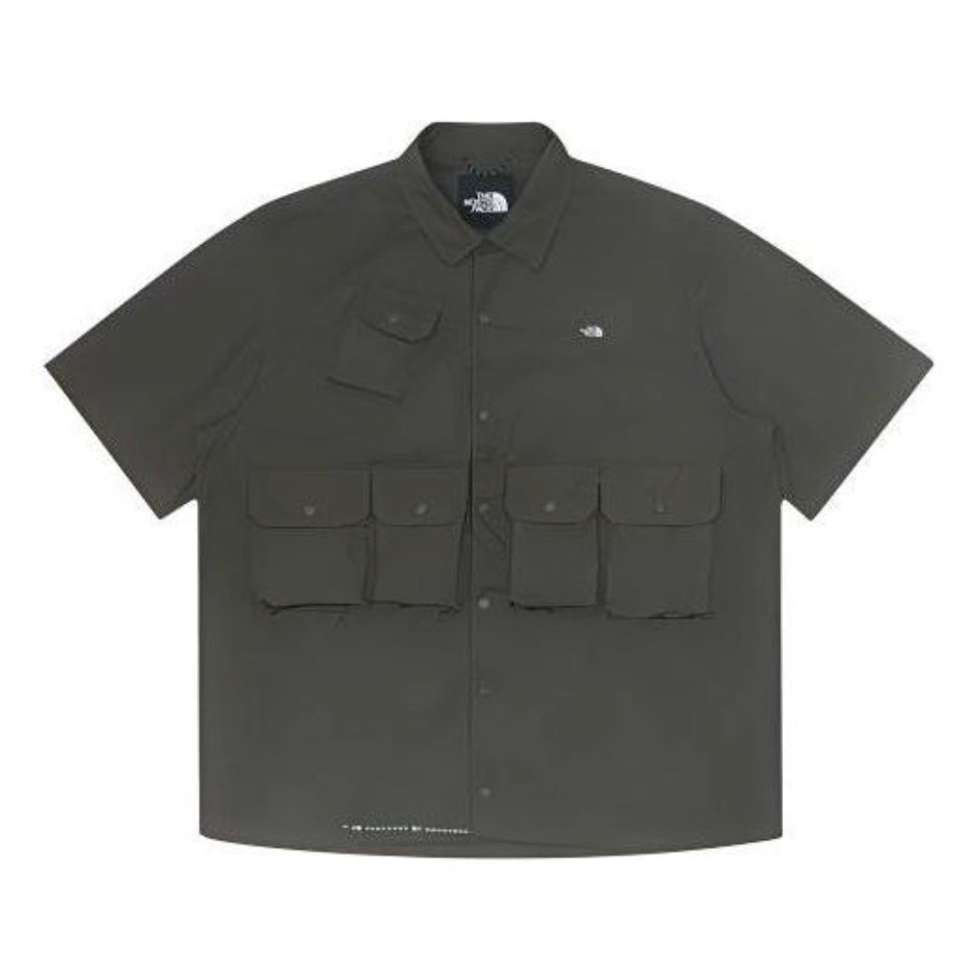 THE NORTH FACE Short Sleeve Solid Shirt 'Olive Green' NF0A885N-21L - file_20-_202024-06-14T114209_542_60cfe4c6-33a5-427a-b14f-3379d121c98c