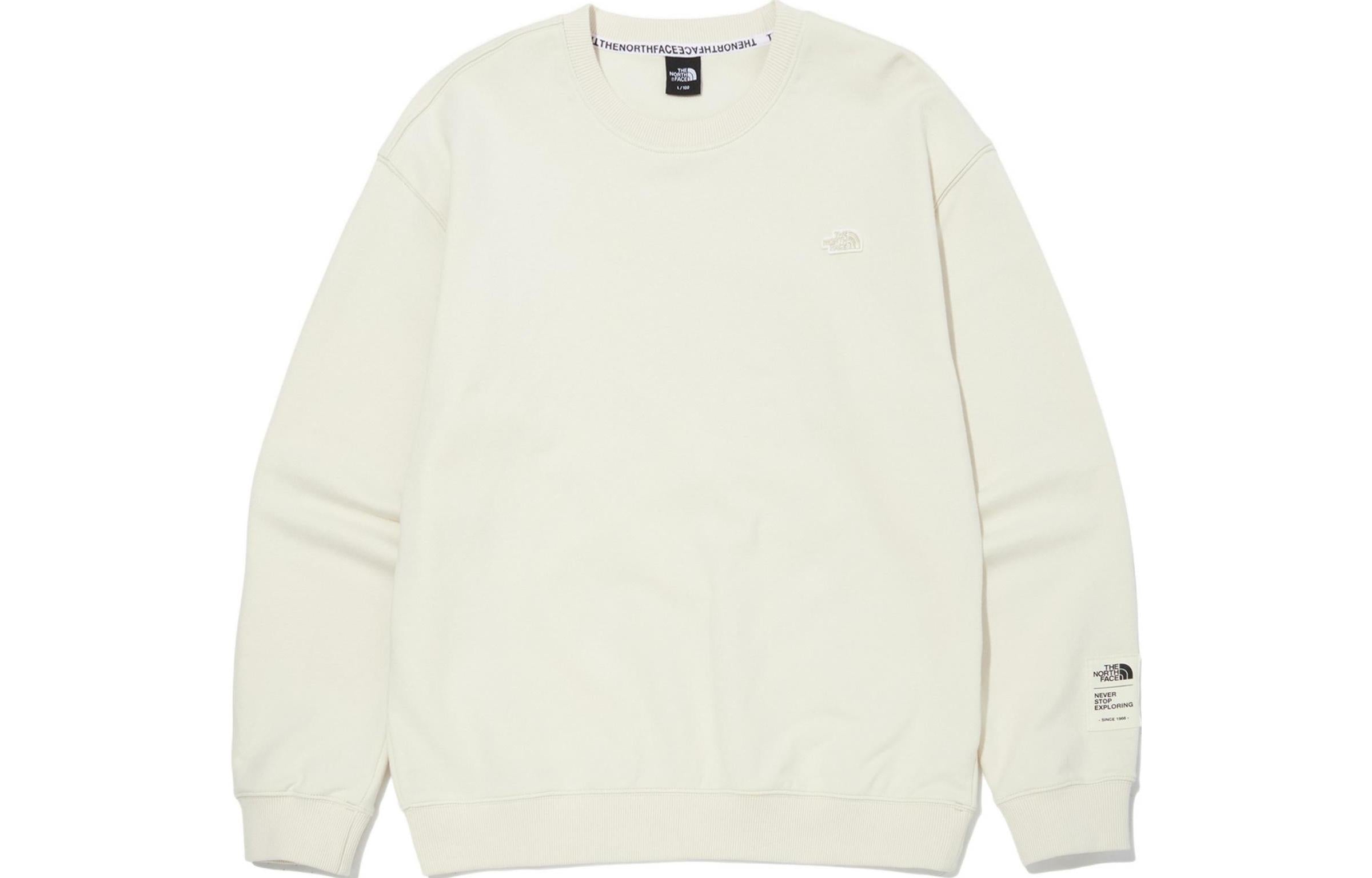 THE NORTH FACE SS22 ESSENTIAL Logo Sweater 'Beige' NM5MN00B - main_7372146c-ea0e-452d-b983-18cf4fdca218