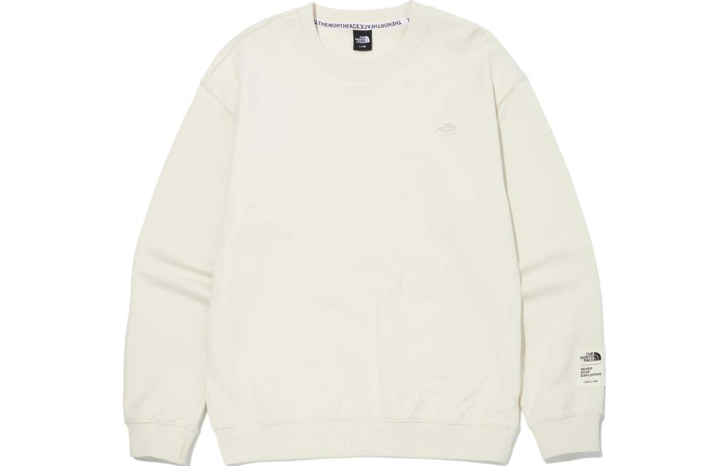 THE NORTH FACE SS22 ESSENTIAL Logo Sweater 'Beige' NM5MN00B - main_7372146c-ea0e-452d-b983-18cf4fdca218