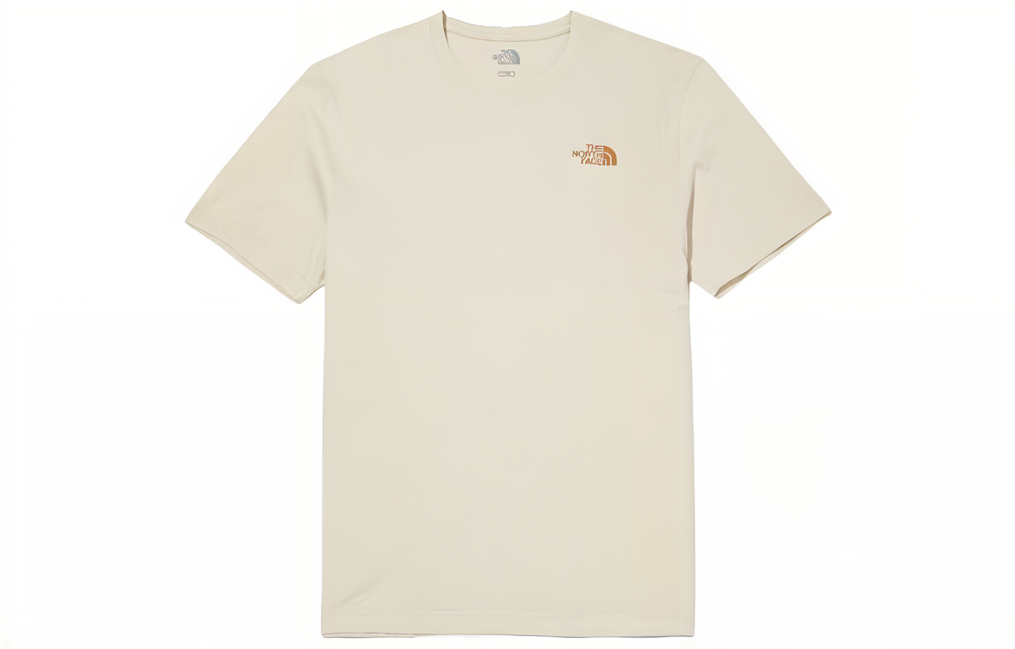 THE NORTH FACE Basic Cotton T-shirt 'Beige' NT7UN00C - main_b4010b3a-d8cc-4ff7-9474-c75eb7ddd7f0
