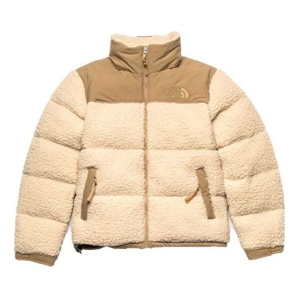 THE NORTH FACE Logo Nuptse Jacket 'Beige' NF0A5A84-11G - main-square_04ca82e6-a97e-42a9-a17a-a8e66ade9824