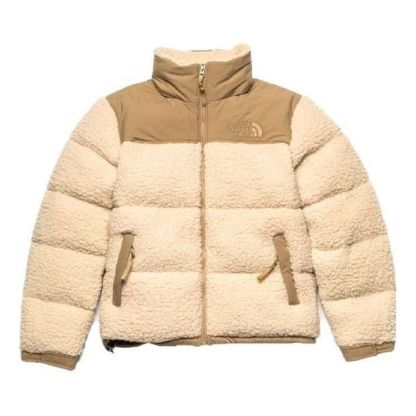 THE NORTH FACE Logo Nuptse Jacket 'Beige' NF0A5A84-11G - main-square_04ca82e6-a97e-42a9-a17a-a8e66ade9824