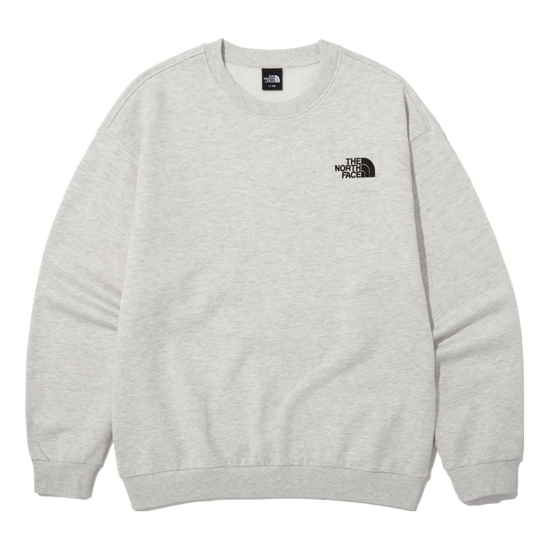 THE NORTH FACE Logo Essential EX Sweatshirt 'Grey' NM5MN90B - main-square_126fb5ca-2037-4176-ad8f-cf2f67703556