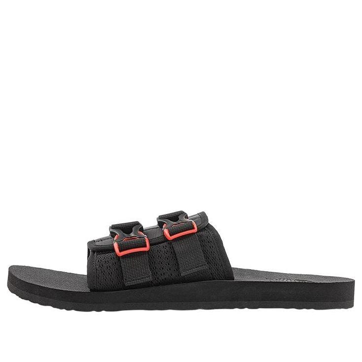 THE NORTH FACE Trekking Base Camp Strap Slides 'Black Red' 819V-IH7 - main-square_1e0562c7-94cd-4bc8-b2bf-f45cd20edd6f
