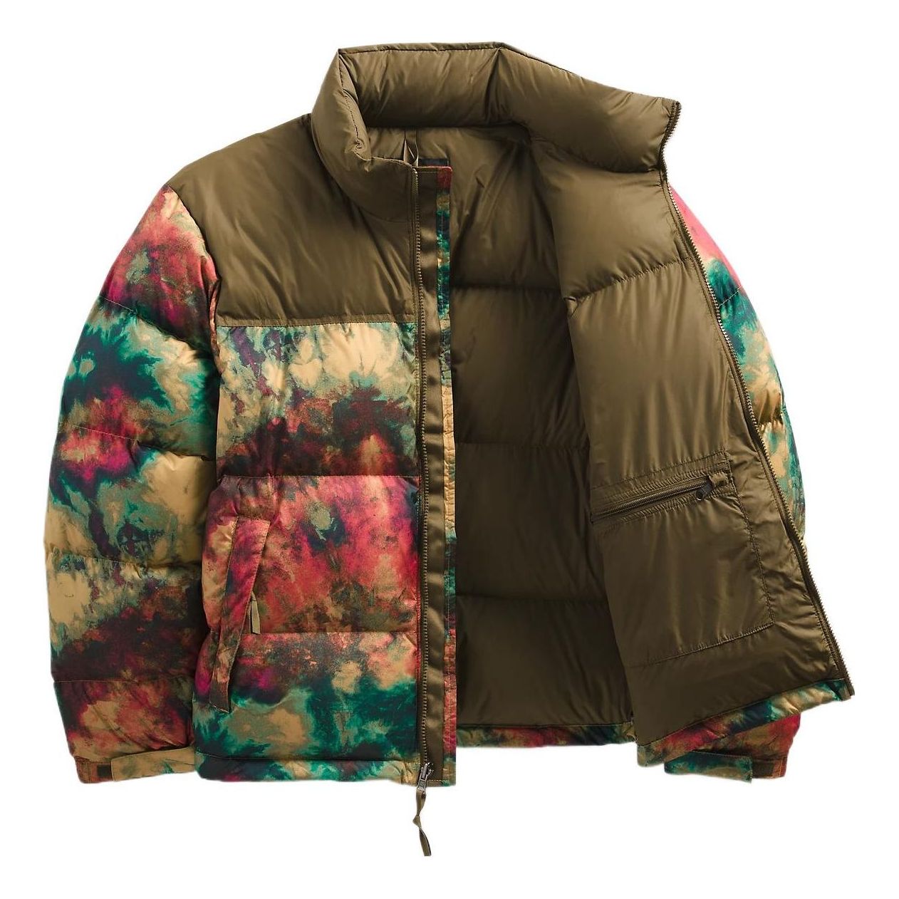 THE NORTH FACE 1996 Retro Nuptse Jacket ANTELOPE TAN ICE DYE PRINT NF0A5IX4-94B - main-square_2725df7b-bf65-43e0-987b-dc81b345f5e1