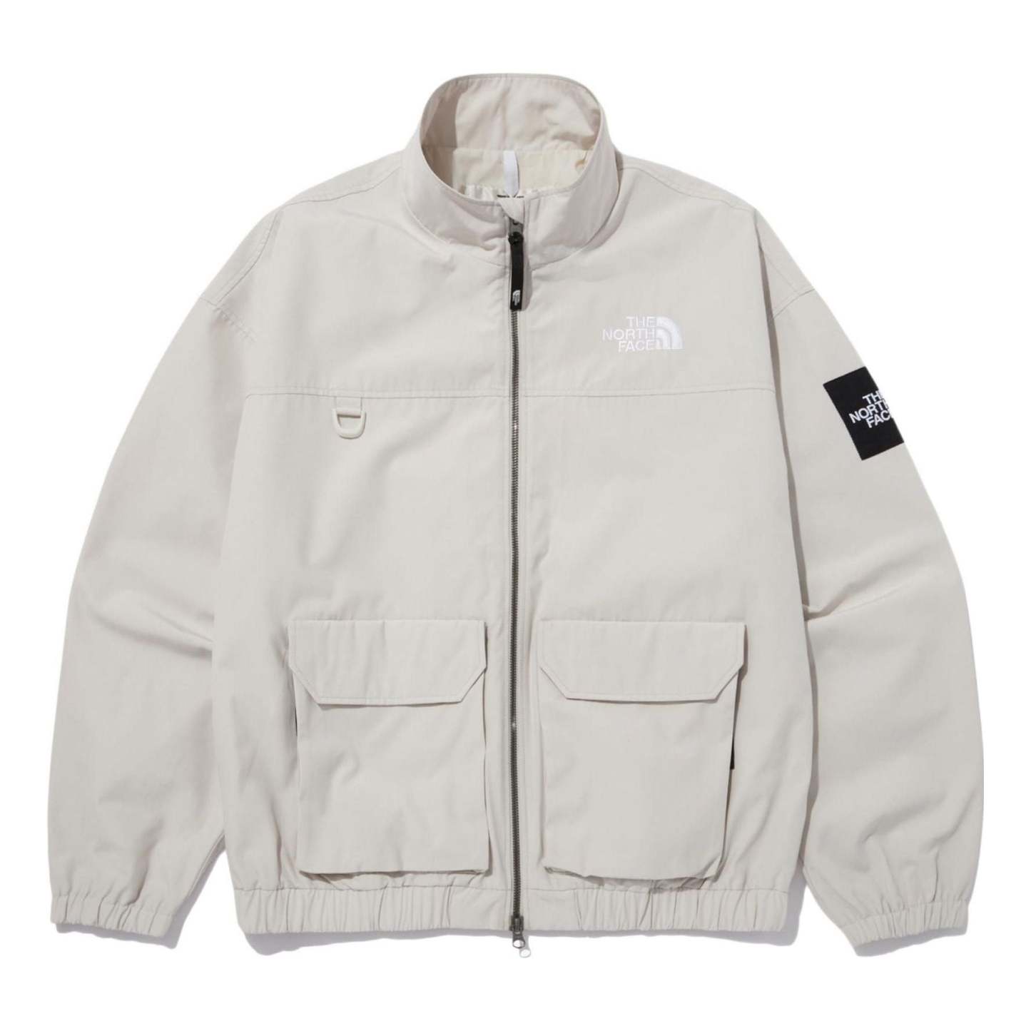THE NORTH FACE SS22 Logo Crop Jacket 'White' NJ3BN51K - main-square_27cab028-2ae0-4c74-9446-14c3bb42d531
