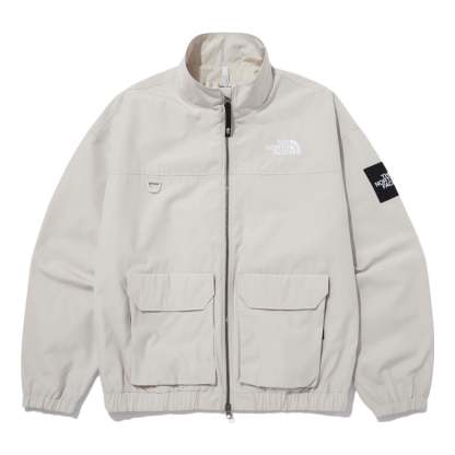 THE NORTH FACE SS22 Logo Crop Jacket 'White' NJ3BN51K - main-square_27cab028-2ae0-4c74-9446-14c3bb42d531