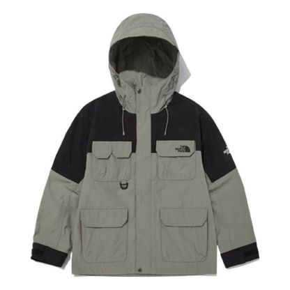 THE NORTH FACE Logo FW22 Jacket Utility 'Green' NJ3BN50L - main-square_46cdfc72-6405-40eb-8551-07534c4072a6