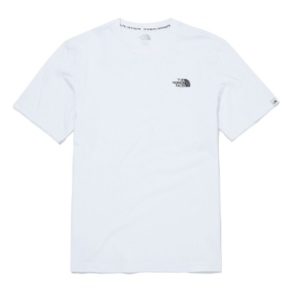 THE NORTH FACE Logo-print Cotton T-shirt 'White' NT7UM15K - main-square_52648ec3-574b-4438-9213-4810d04a46fb