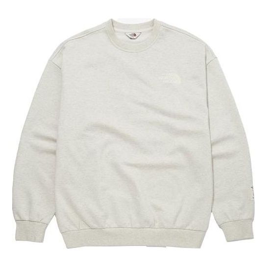 THE NORTH FACE Logo Sweater 'Beige' NM5MM51K - main-square_546f9916-3b43-40b1-901a-116074f58aa9