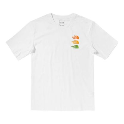 THE NORTH FACE SS21 Tri Logo Shirt 'White' NF0A7QRF-FN4 - main-square_60674a17-15d4-4298-b289-4fac1e8f0619