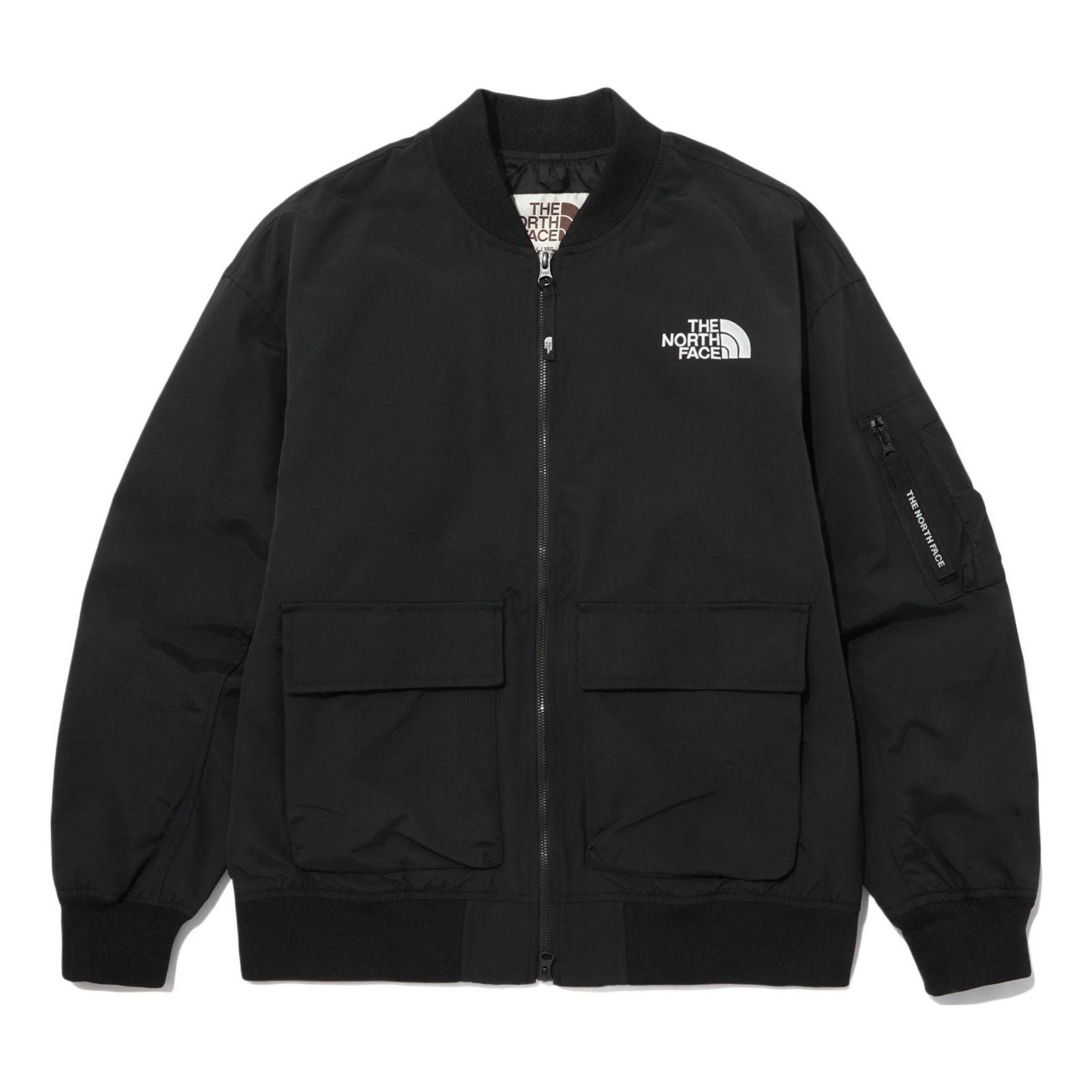 THE NORTH FACE SS23 Logo Neilton Bomber Jacket 'Black' NJ3BP12J - main-square_6aea206e-aaa1-43cc-8aef-28b825a92d7b