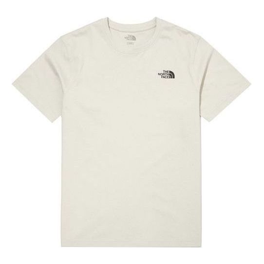 THE NORTH FACE Tnf Logo Ex T-shirt 'Beige' NT7UN01D - main-square_7c363df3-8a84-4fd2-ad68-3b99128b092e