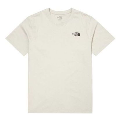 THE NORTH FACE Tnf Logo Ex T-shirt 'Beige' NT7UN01D - main-square_7c363df3-8a84-4fd2-ad68-3b99128b092e