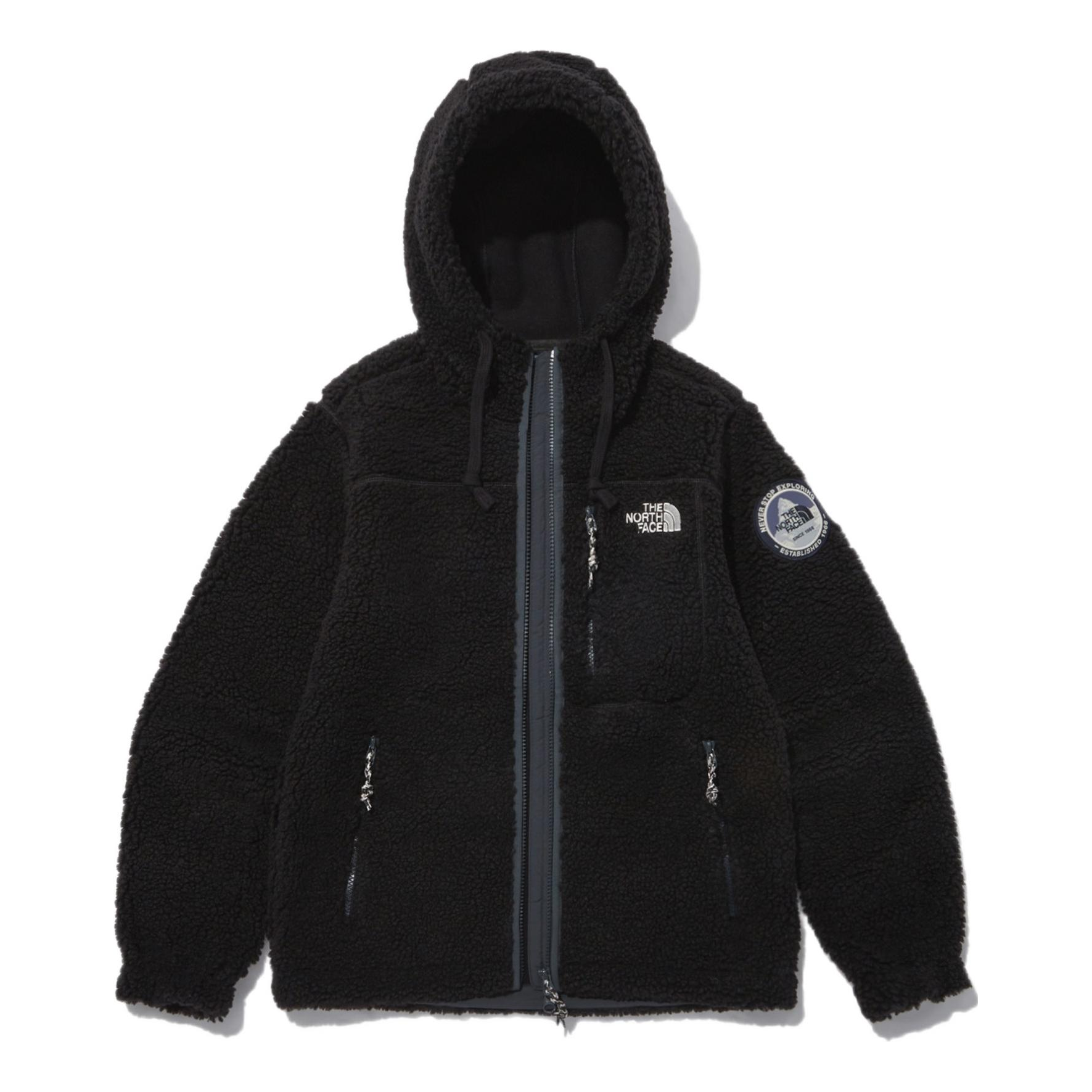 THE NORTH FACE Fleece Hoodie Jacket 'Black' NJ4FN57B - main-square_82186b11-f149-4033-8a17-cc5c64fe979d