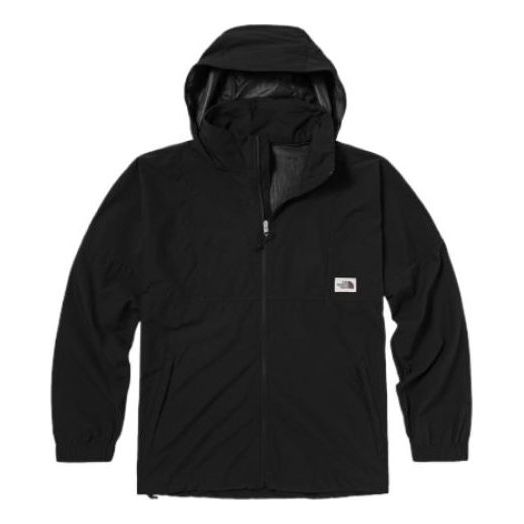 THE NORTH FACE Logo Waterproof Jacket 'Black' NF0A5JY9-JK3 - main-square_8962f3b1-19c8-4698-a601-ca76de179f91