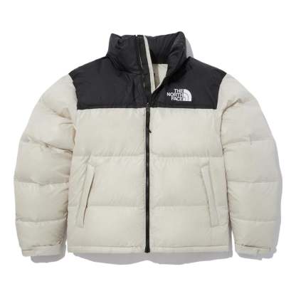 THE NORTH FACE FW22 Logo Nuptse Puffer Jacket 'Beige' NJ1DN60B - main-square_92ded10d-9115-4d24-87c6-f9067485eedb