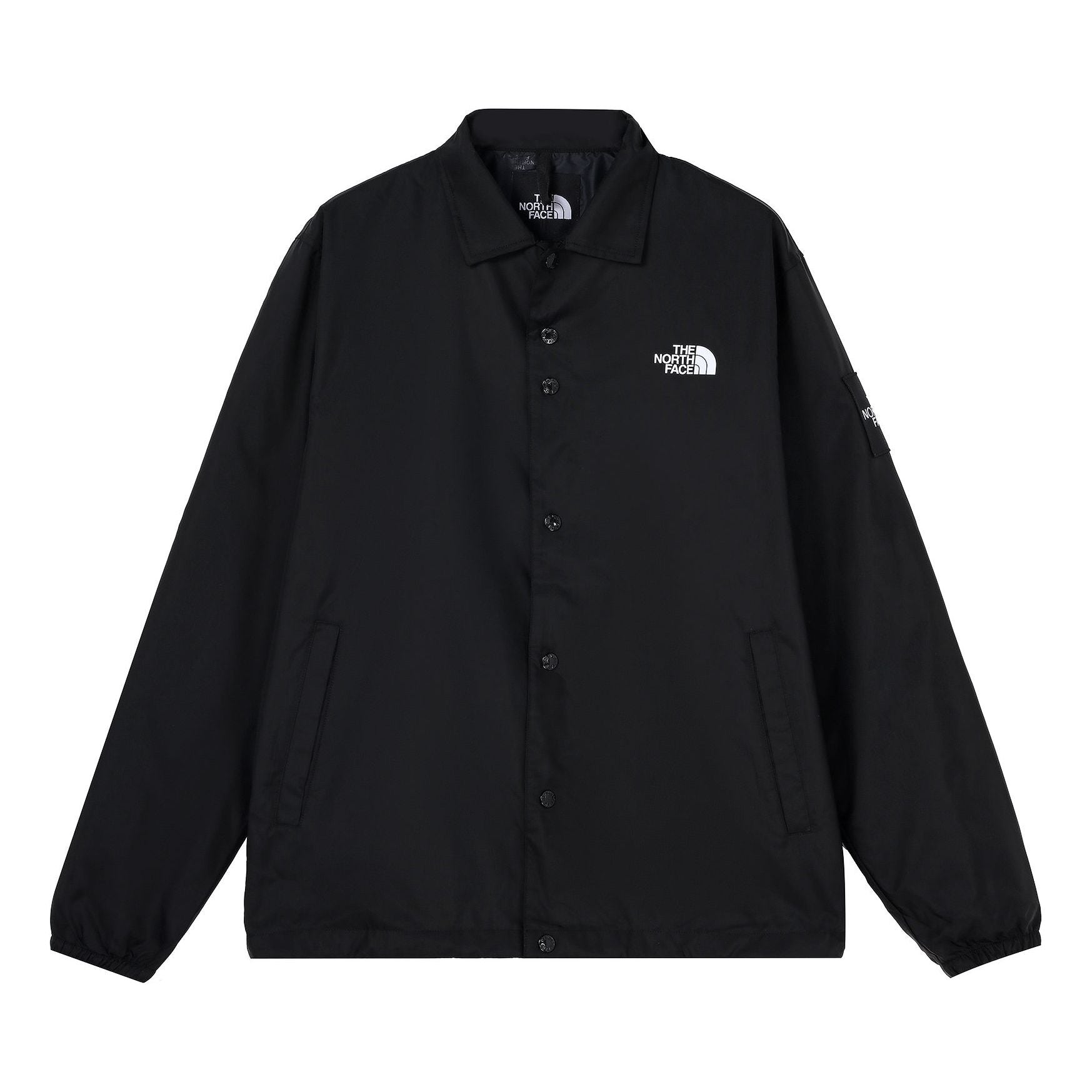 THE NORTH FACE Logo Wind Coaches Jacket 'Black' NP72130-K - main-square_96b110ab-63db-45f1-9da1-08edae3dd59e