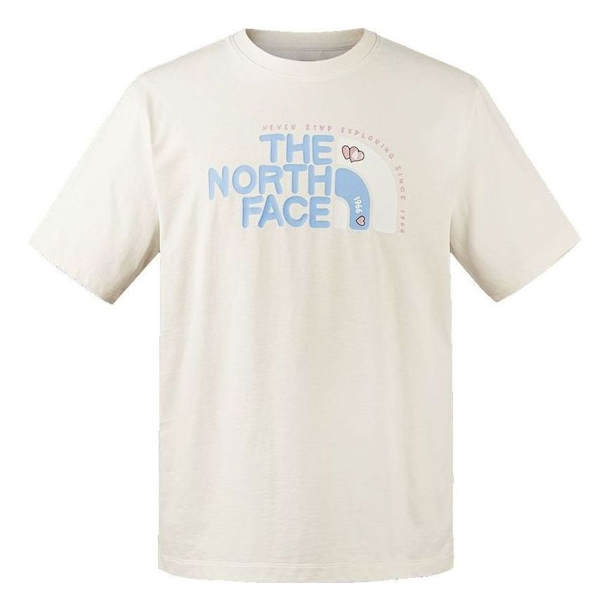 THE NORTH FACE Graphic T-Shirt 'White Teal' NF0A8CSZ-QLI - main-square_a1302acf-956b-4158-87c2-5240e10aa669