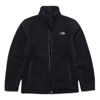 THE NORTH FACE Furry Fleece Jacket 'Black' NJ4FL59A - main-square_aed01650-a09f-484f-b970-b7406ccf0414