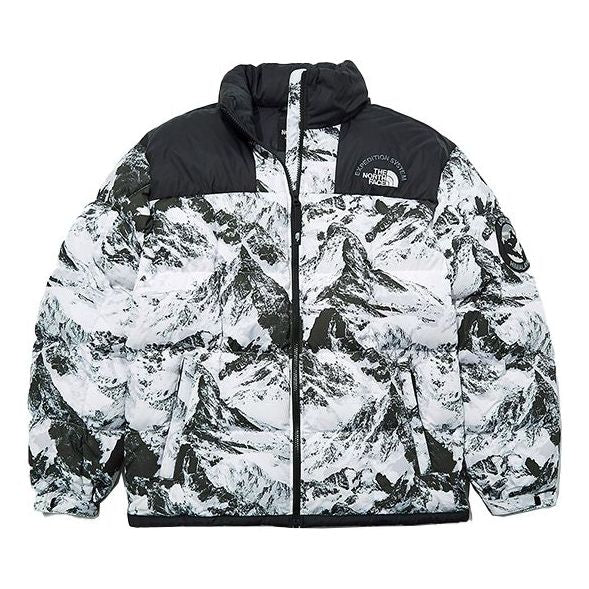 THE NORTH FACE Winter Custom Printed Jacket 'White' NJ1DL56C - main-square_b9efd8aa-a0a0-473a-8bf5-b44dbf6d134e