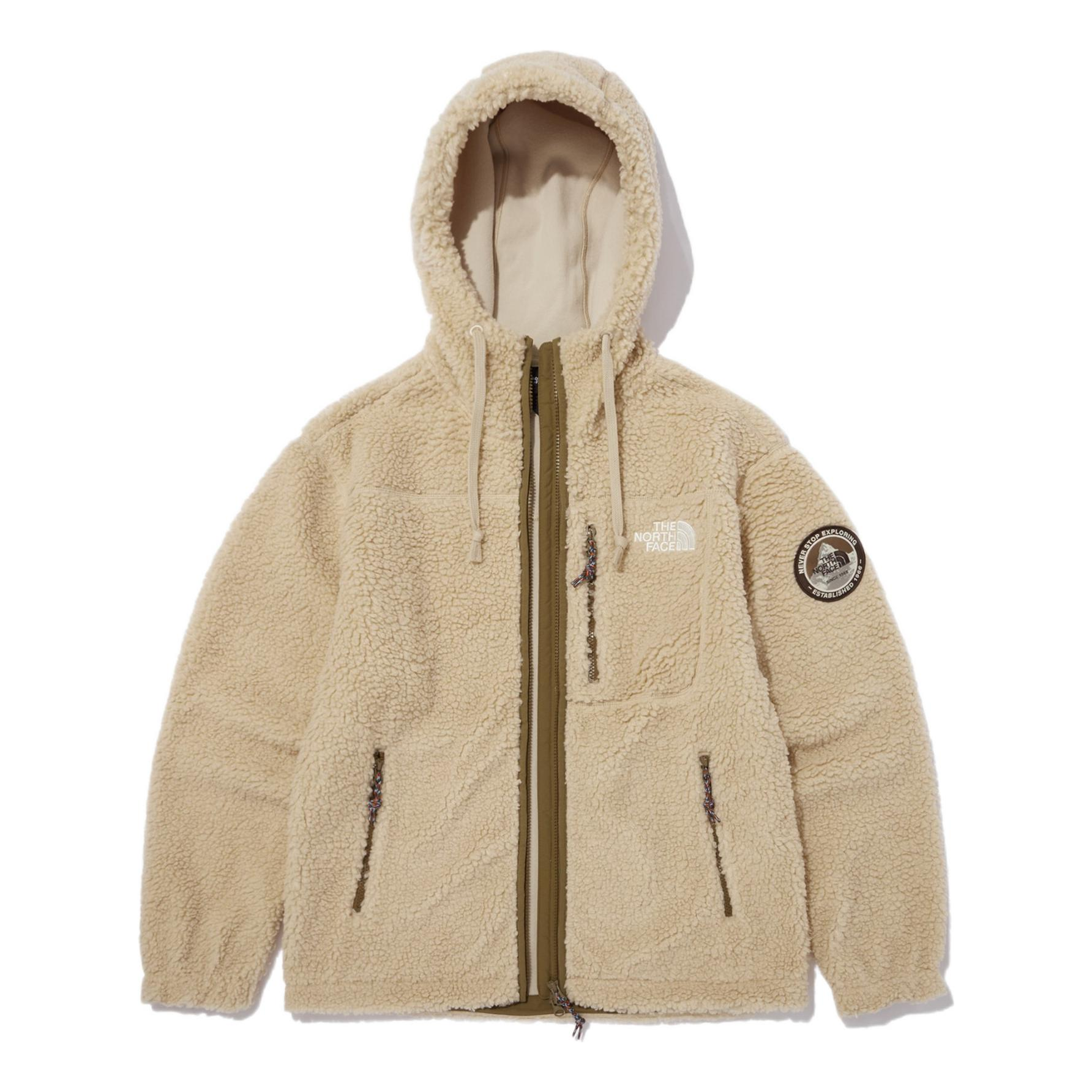 THE NORTH FACE Fleece Jacket 'Brown' NJ4FN57C - main-square_c06ec1c5-d6d1-4447-9df7-d671ac8cecd5