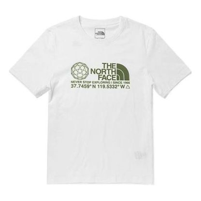 THE NORTH FACE Coordinates Short Sleeve T-Shirt 'White' NF0A7WAT-FN4 - main-square_c579bd65-dbf5-4dce-a72d-f3ea6c7a1506