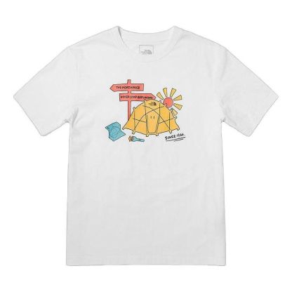 THE NORTH FACE Foundation Camp Graphic T-Shirt 'White' 7WF8FN4X - main-square_d432107e-0901-4fd4-8afc-07ebd5654283
